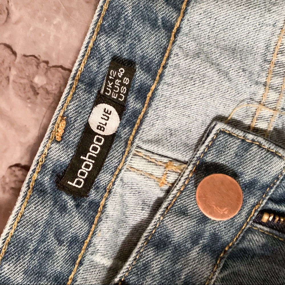 NWT Denim Boohoo Mom Shorts - Picture 5 of 5